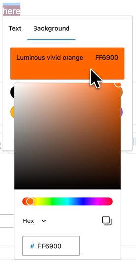 color selection color selection